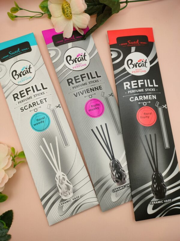 Recarga Sticks Perfumados Para Mikado Sticks Aromáticos Brait