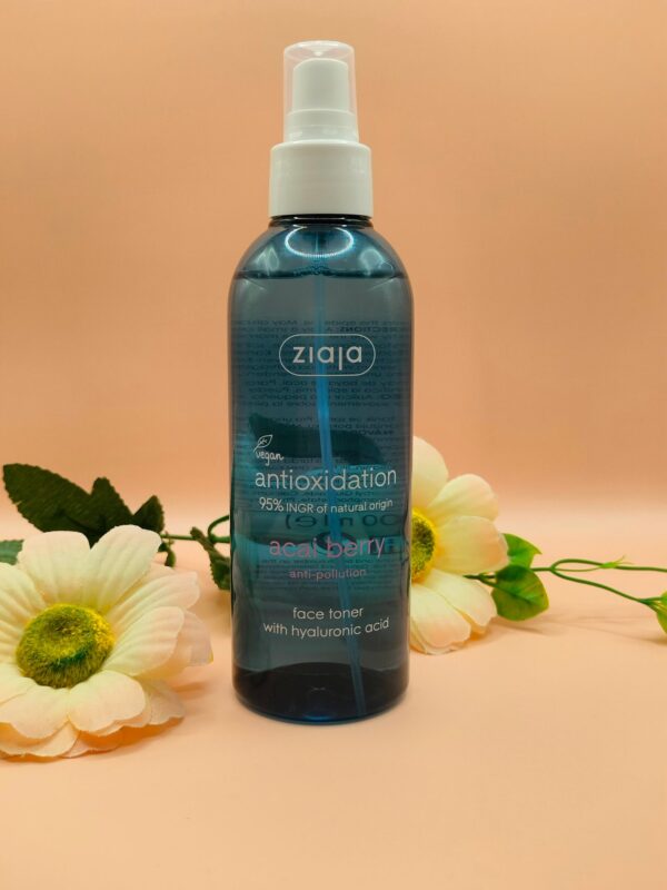 Ziaja Tónico Facial Em Spray Açaí com Ácido Hialurônico 200ml