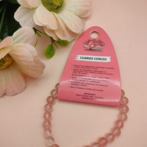 Pulseira Quartzo Cereja 6mm
