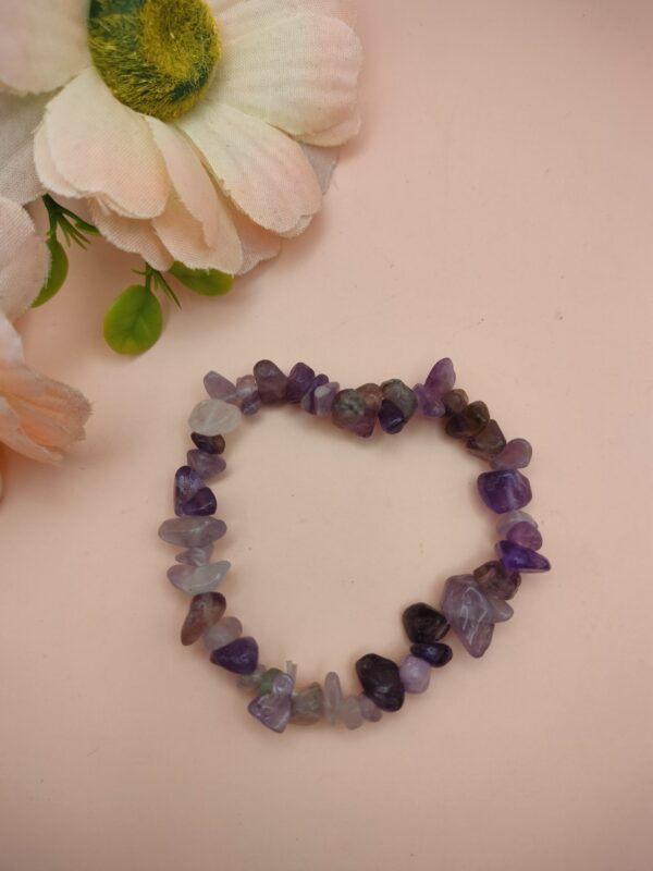 Pulseira Chips Ametista