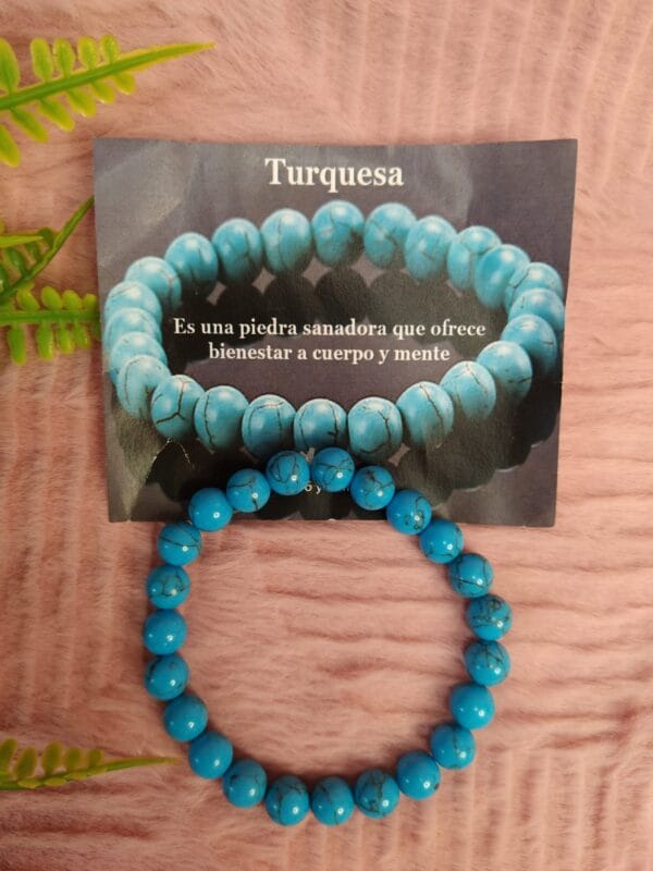 Pulseira Turquesa 8mm