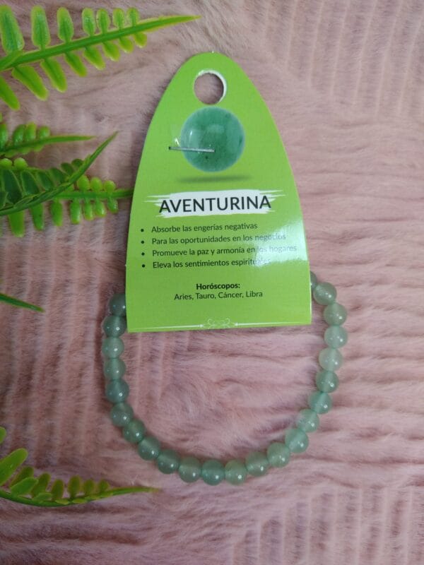 Pulseira Aventurina 6mm