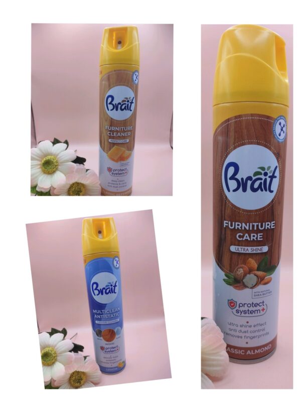 Spray Limpa Móveis Brait 350ml