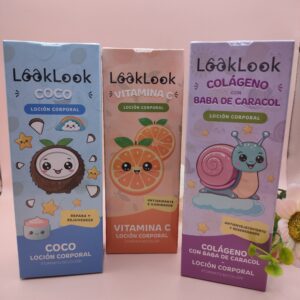 Loção Corporal Bicolor Look LooK 200ml