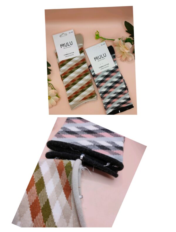 Meias Crew Socks Mulu