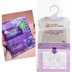 Absorve Umidade Cabide Lavanda La Casa de Los Aromas