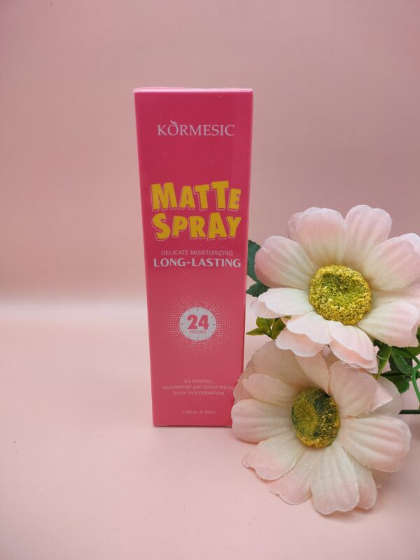Spray Fixador de Maquilhagem Matte Waterproof 24H Kormesic 100 ml