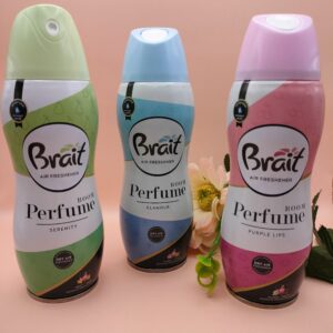 Aromatizador de Ambiente Seco em Spray Brait 300ml