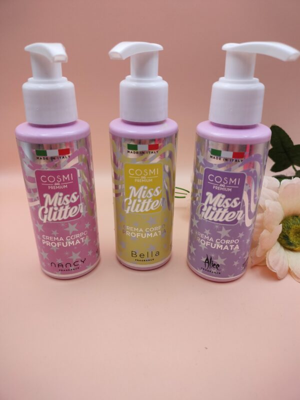 Creme Corporal Com Aroma Cosmi Miss Glitter 100ml - Cosmi Premium