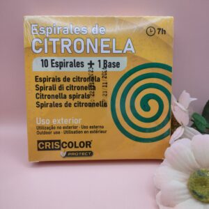 Espirais de Citronela ( 10 uni ) + Base