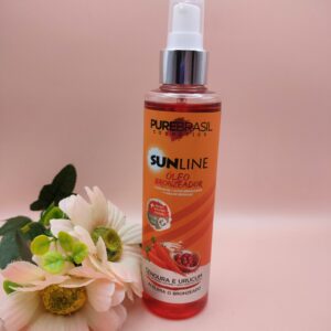 Óleo Bronzeador de Cenoura e Urucum Sunline – Pure Brasil (100ml ou 200ml)