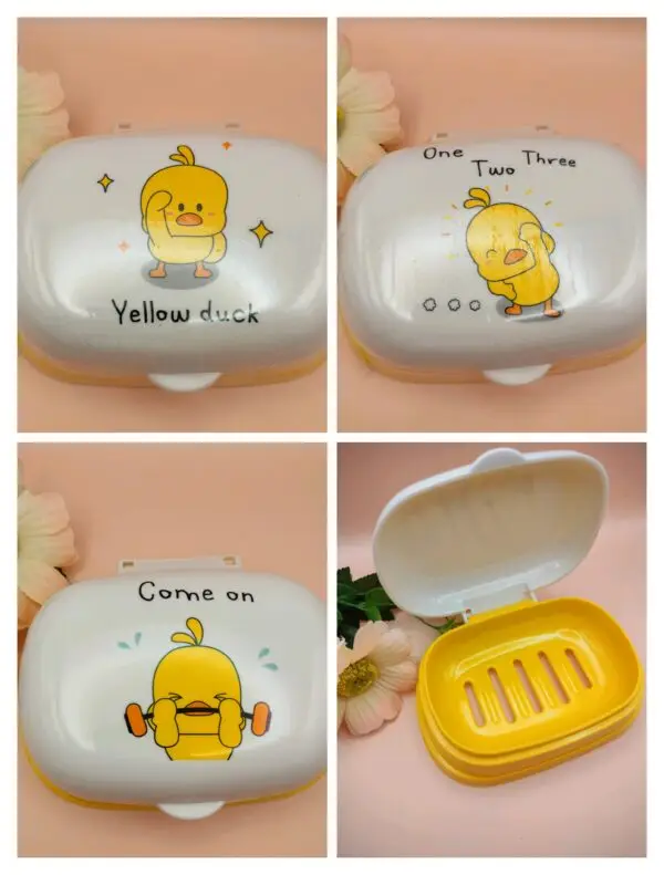 Saboneteira/Porta Sabonete – Patinho Amarelo
